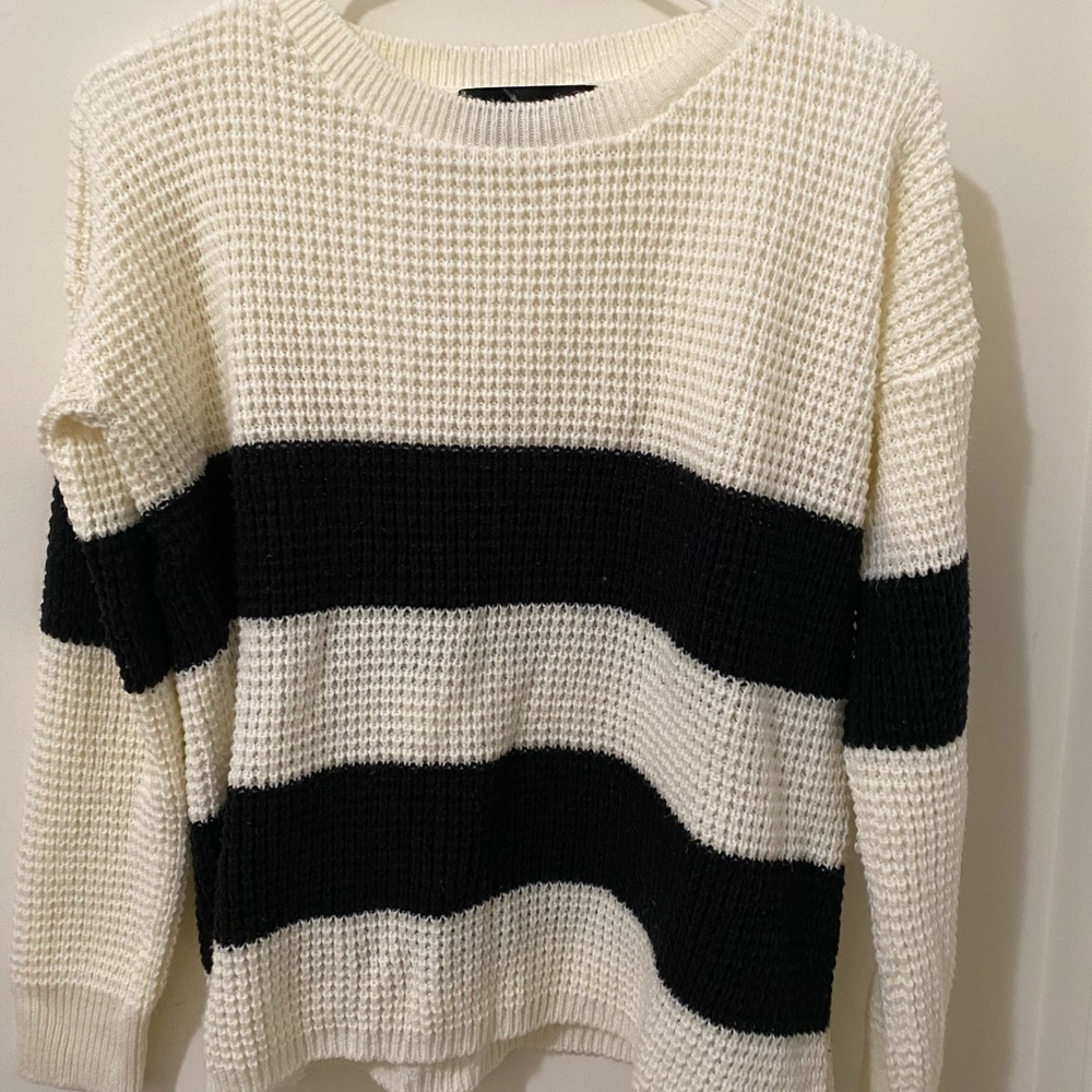Black & White Sweater
